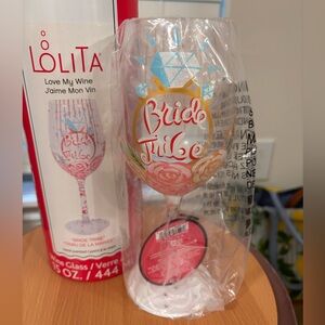 Lolita Bride Tribe Wine Glass